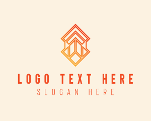 Shape - Diamond Textile Pattern logo design
