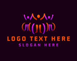 Wheelchair Community Support logo design