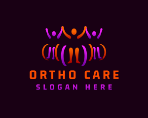 Orthopedic - Wheelchair Community Support logo design