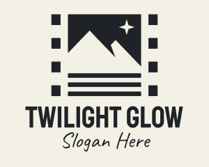 Twilight - Film Reel Scenery logo design