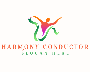 Orchestra Conductor Entertainment logo design