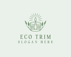 Eco Scented Candle  logo design