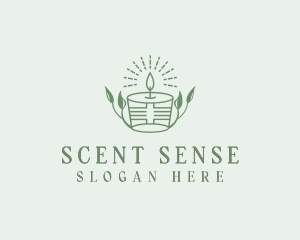 Eco Scented Candle  logo design