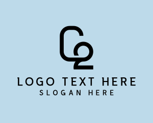 Letter EK - Generic Monogram Letter C2 logo design