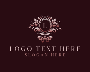 Environmental - Elegant Floral Wedding logo design