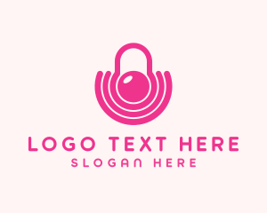 Online Shopper - Shopping Bag Ball logo design