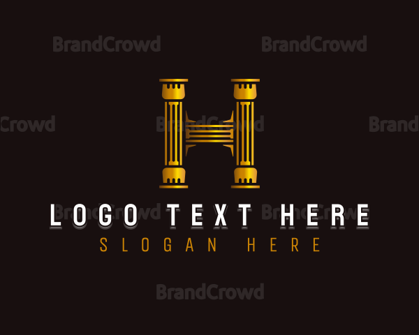 Pillar Consulting Letter H Logo