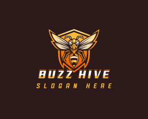 Hornet Sting Shield logo design