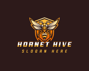 Hornet Sting Shield logo design