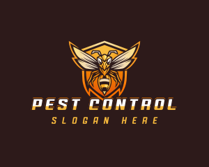 Hornet Sting Shield logo design