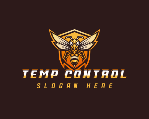 Hornet Sting Shield logo design