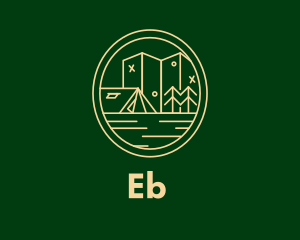 Explorer - Minimalist Camping Site logo design