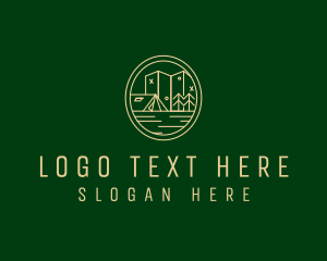 Park - Minimalist Camping Site logo design