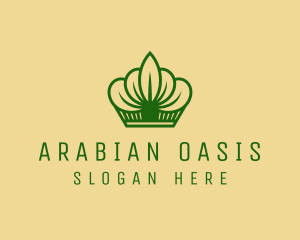 Arabian - Feather Sultan Turban logo design