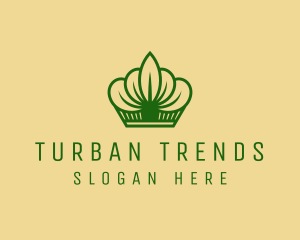 Turban - Feather Sultan Turban logo design