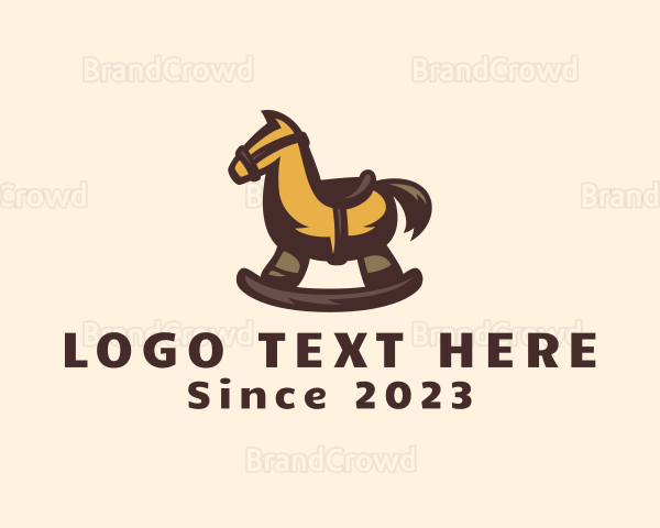 Children Toy Horse Logo