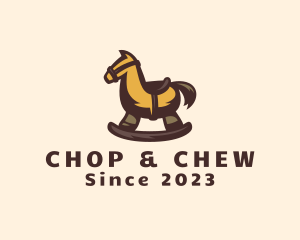 Playhouse - Children Toy Horse logo design