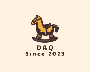 Antique - Children Toy Horse logo design