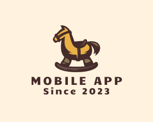 Antique Store - Children Toy Horse logo design