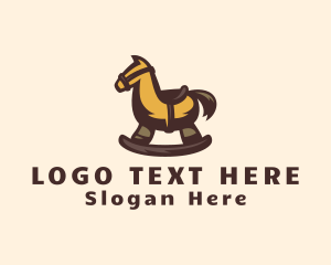 Children Toy Horse Logo