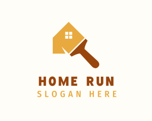 Home Renovation Paint logo design