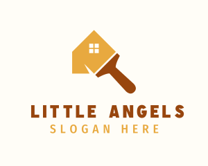 House Paint - Home Renovation Paint logo design