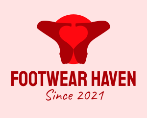 Shoes - Red High Heel Shoes logo design