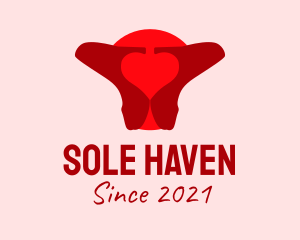 Shoe - Red High Heel Shoes logo design