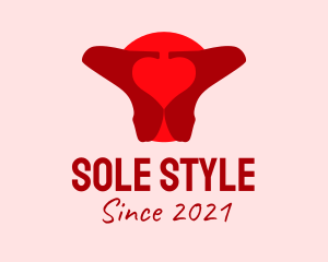 Shoe - Red High Heel Shoes logo design