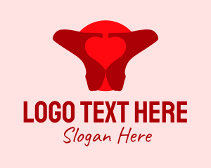 Red High Heel Shoes Logo