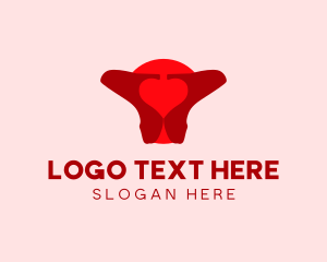 Red High Heel Shoes Logo