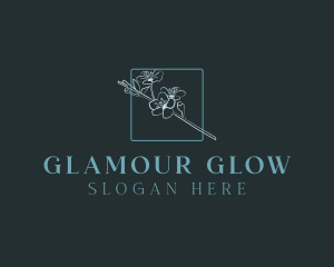 Cosmetics - Elegant Flower Cosmetics logo design