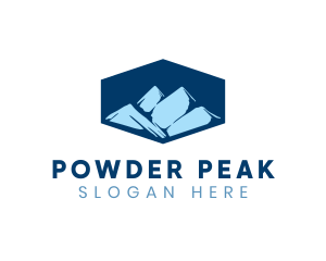 Adventure Mountain Peak logo design