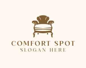 Seat - Sofa Seat Furniture logo design