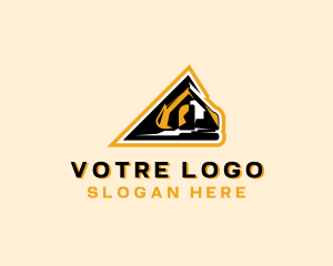 Industrial Excavation Construction  Logo