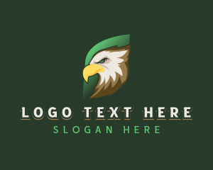 Golden Eagle - Eagle Predator Bird logo design