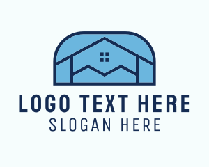 House Roofing Construction  Logo
