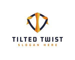 Letter T Generic Shield logo design