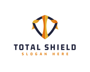 Letter T Generic Shield logo design