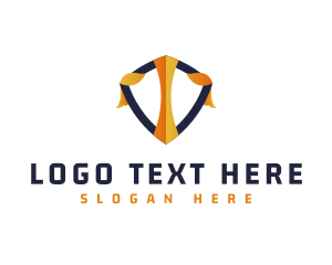 Privacy - Letter T Generic Shield logo design