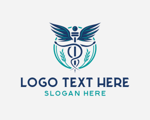 Surgeon - Medical Caduceus Clinic logo design
