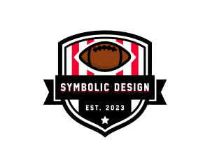 Emblem - Girdiron Football Emblem logo design