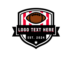 Emblem - Girdiron Football Emblem logo design