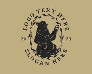 Animal - Wild Bear Animal logo design