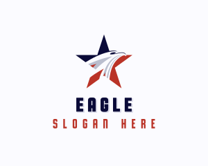 Patriot American Eagle logo design