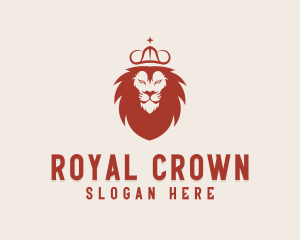 Royal Crown Lion logo design