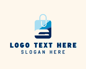 Shopping - Office Shopping Bag logo design