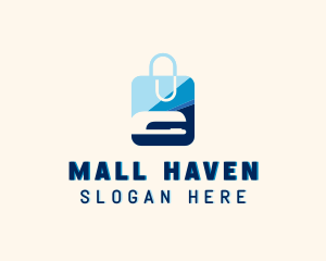 Office Shopping Bag logo design