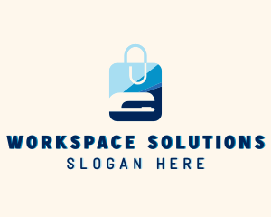 Office - Office Shopping Bag logo design