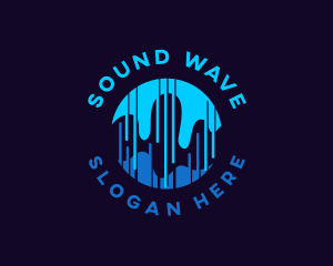 Music Wave Audio logo design